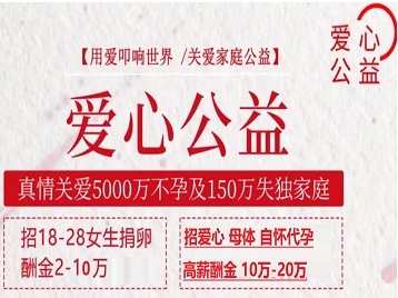 望奎捐卵助孕生子 爱心志愿者招募